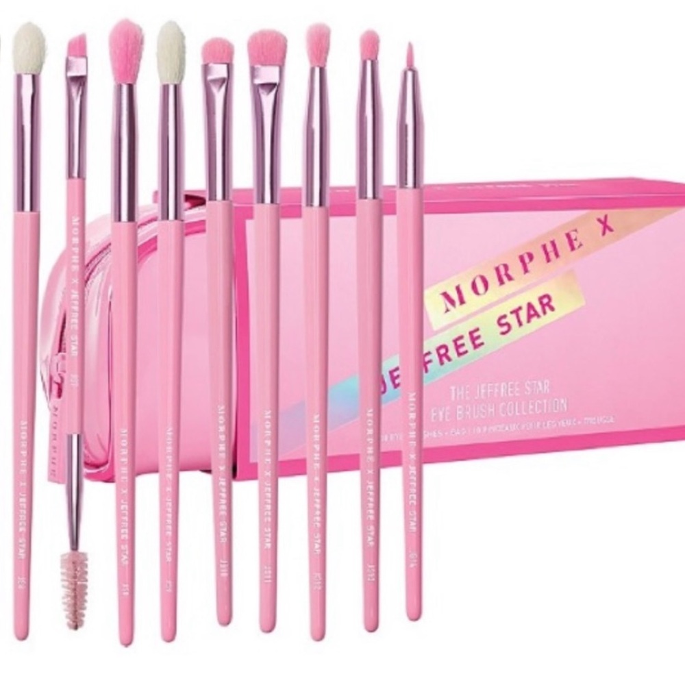 Morphe Pink Skincare Brush Set